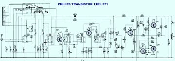 Philips 11RL371T ;Similar schematic circuit diagram